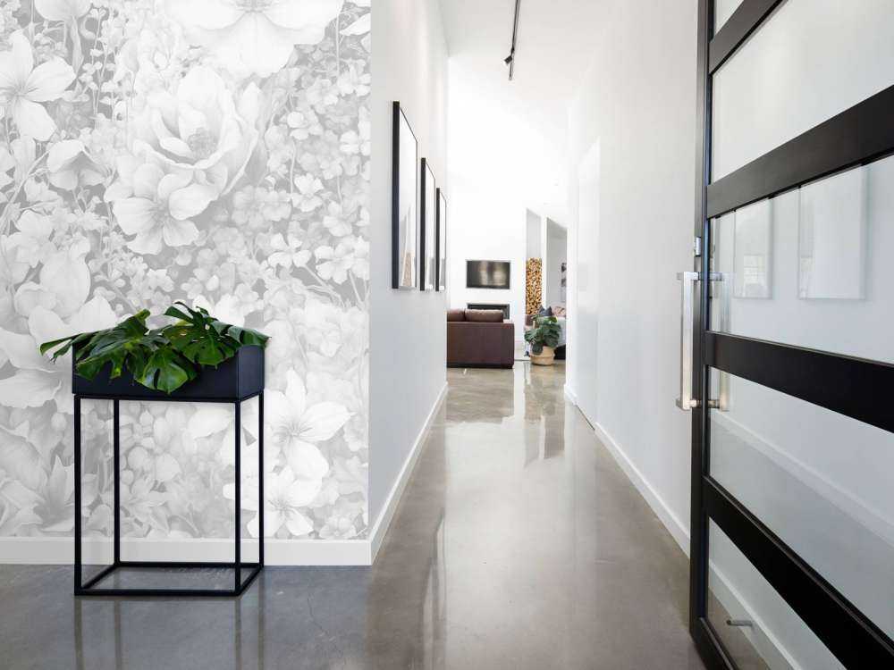 Flower festivalSEAMLESS White