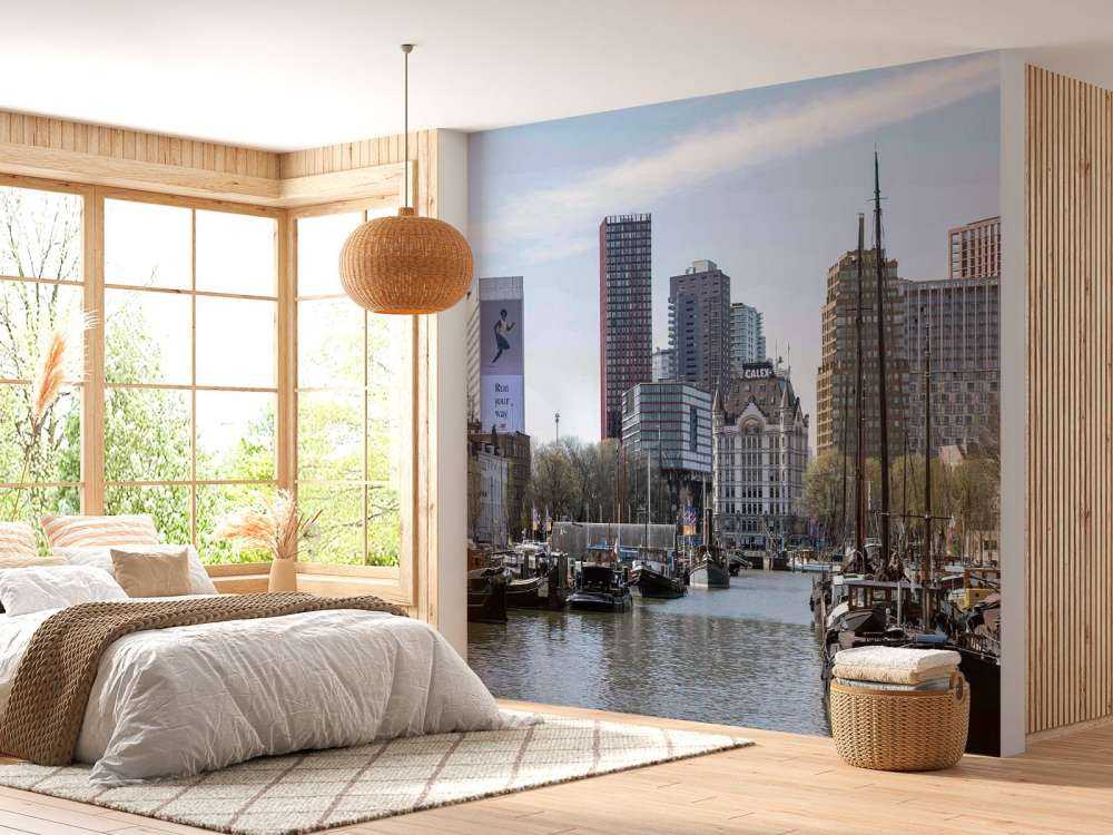 Historische Schepen en de Moderne Skyline