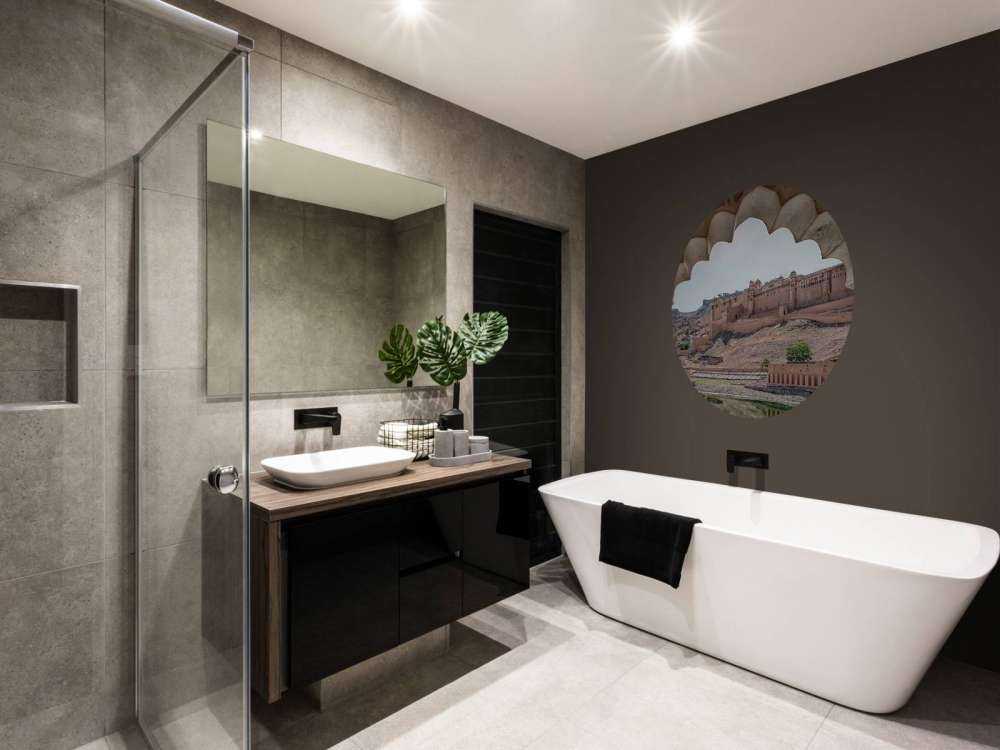 Woestijnfort met koninklijke bogen