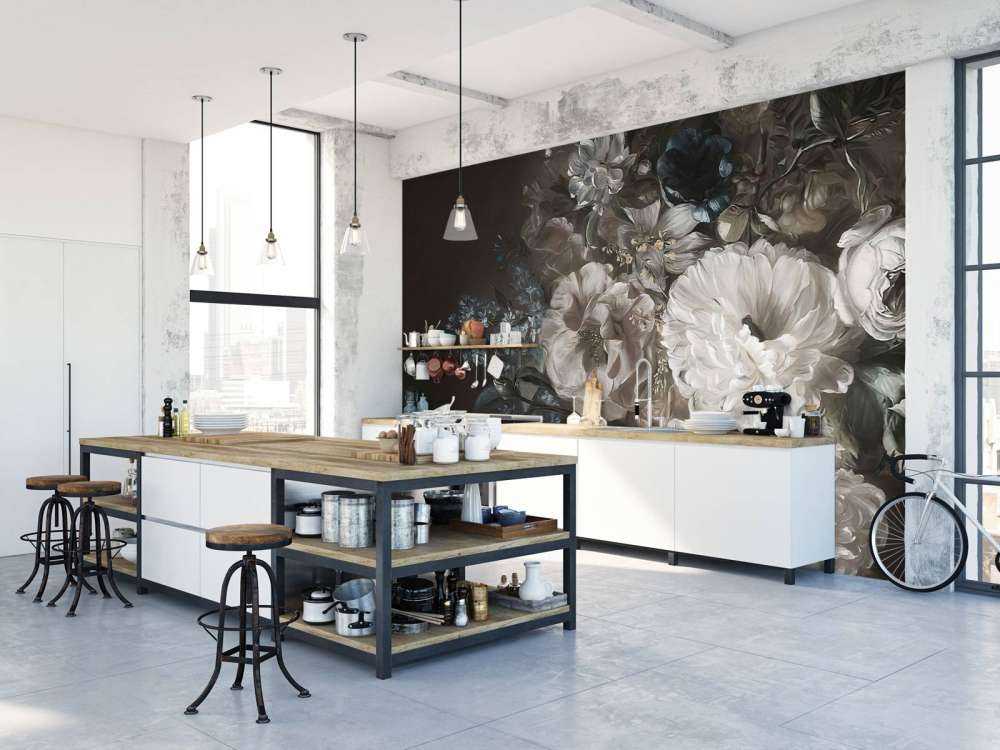 Bouquet with lilac White