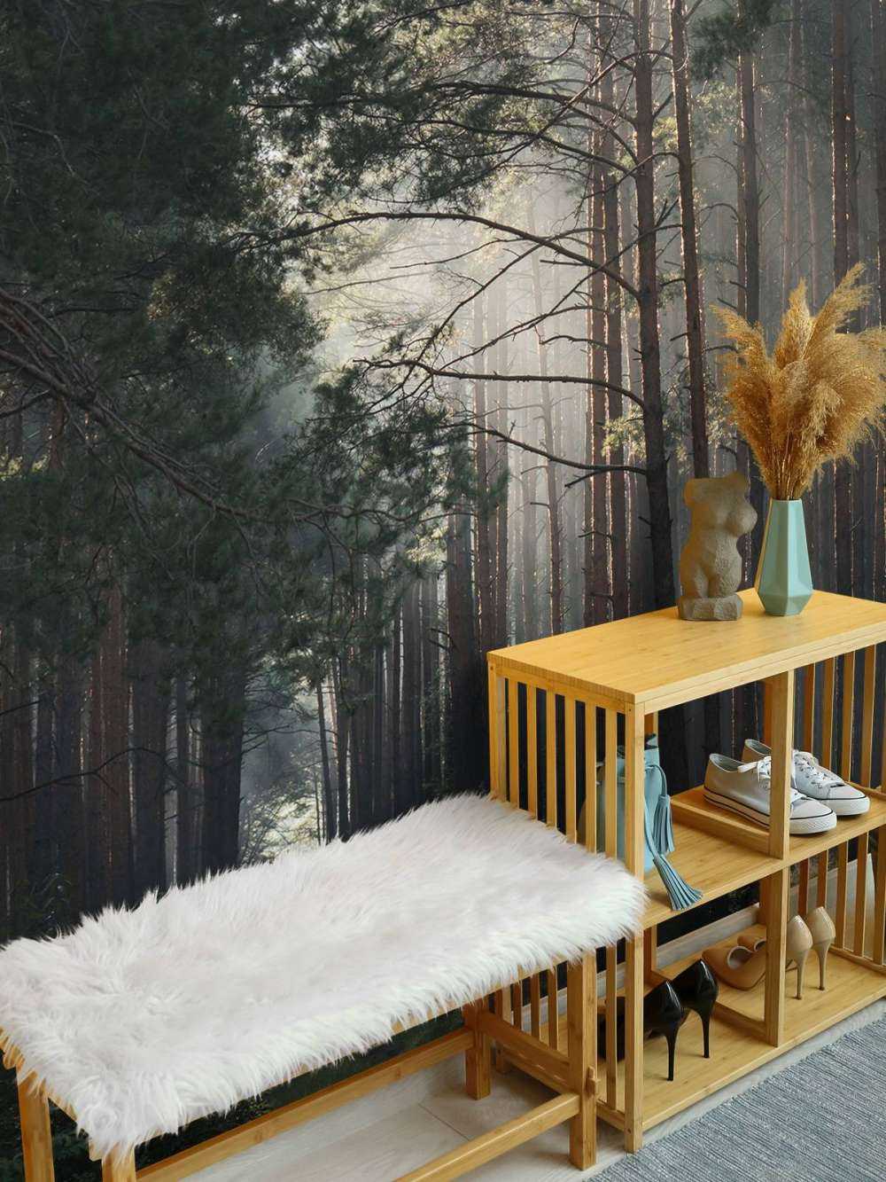 Herfstgloed in het Woud