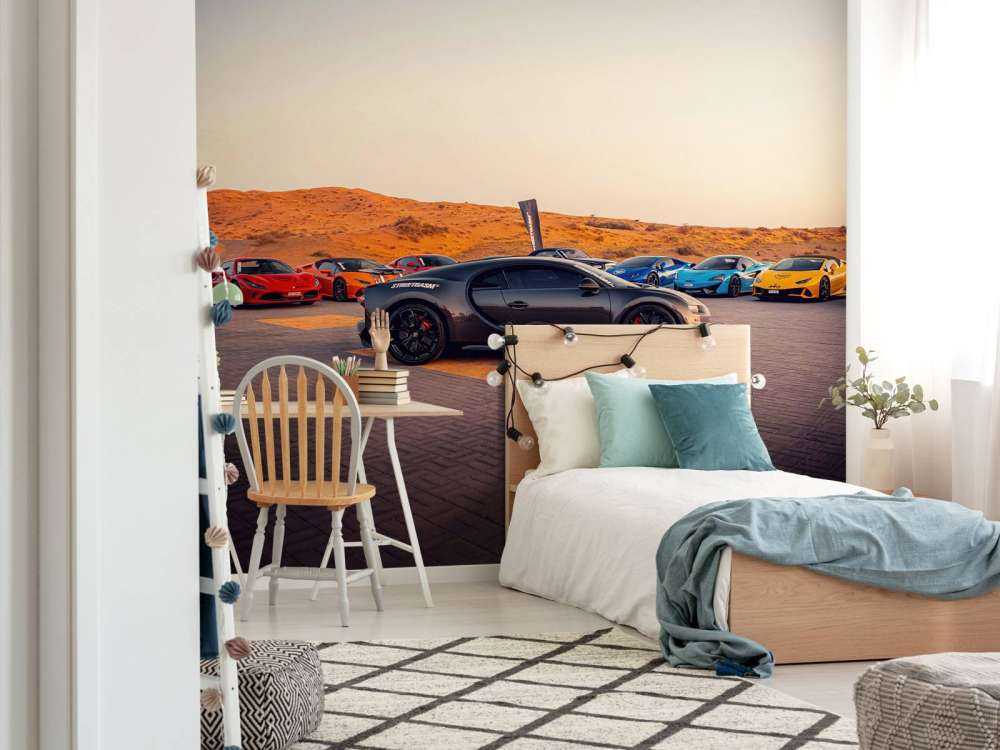 Bugatti Chiron en vrienden