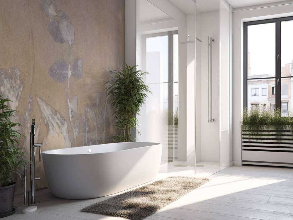 Wilde geranium en sneeuwbes - amber