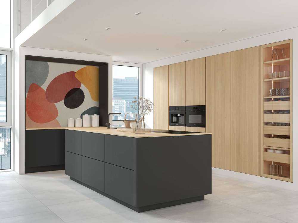 Organische vormen in retrokleuren