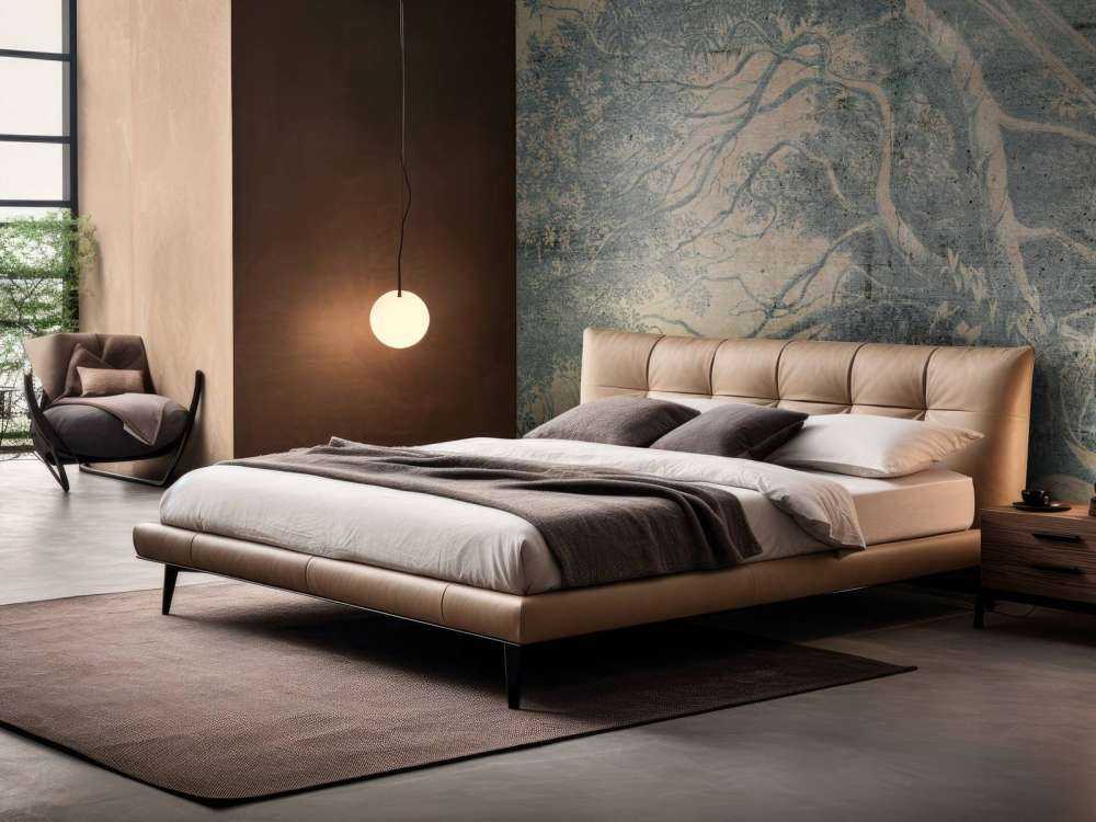 Blauwe tropen in verweerd linnen