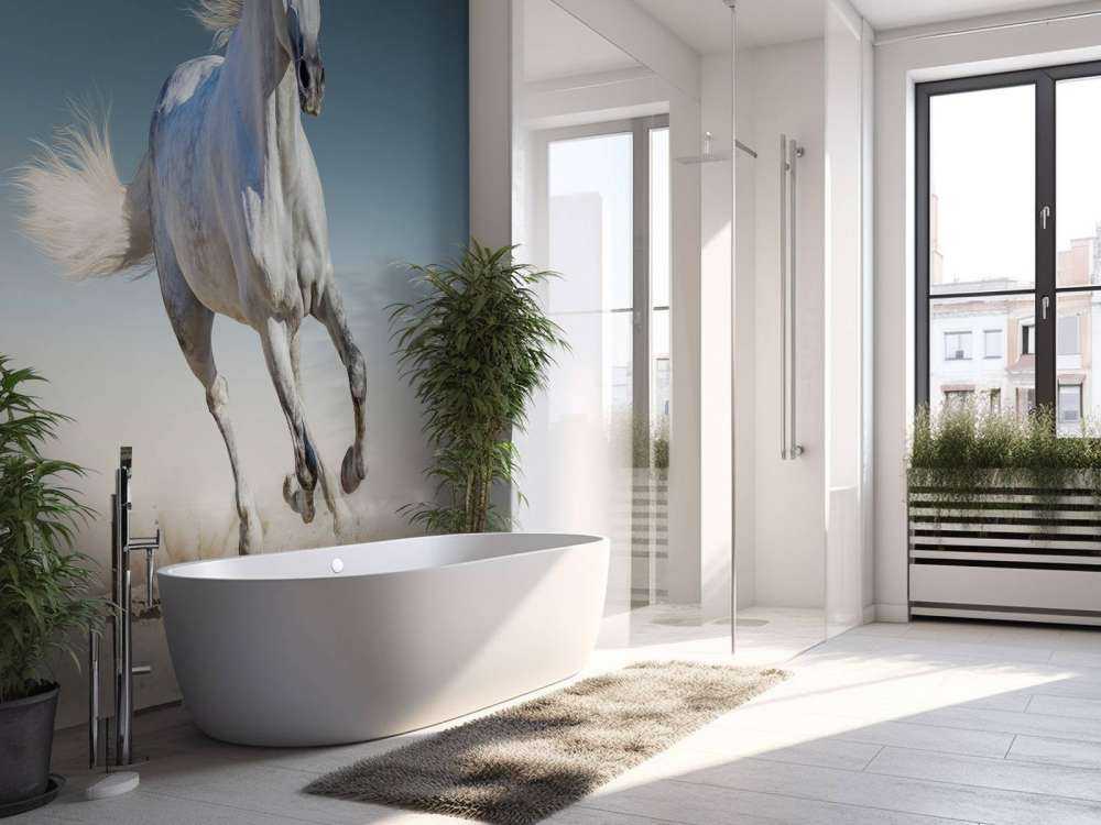 Galopperend paard