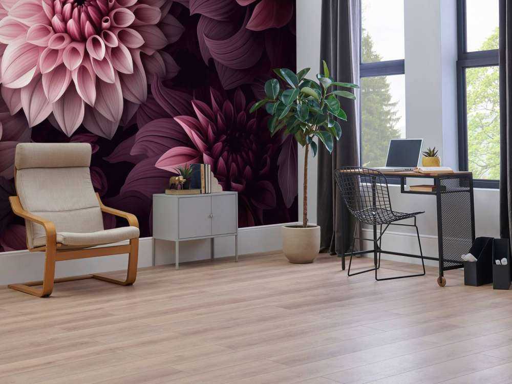 Opulent moody dahlia flowers moody pink