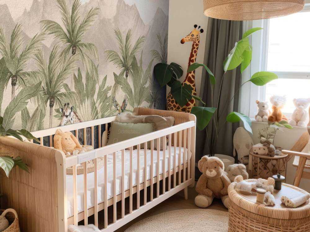 Berglandschap met dieren