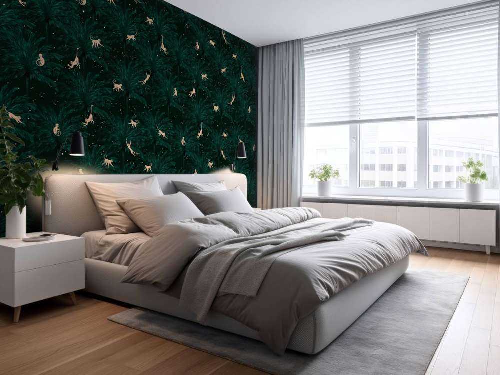 Tropische apen - groen