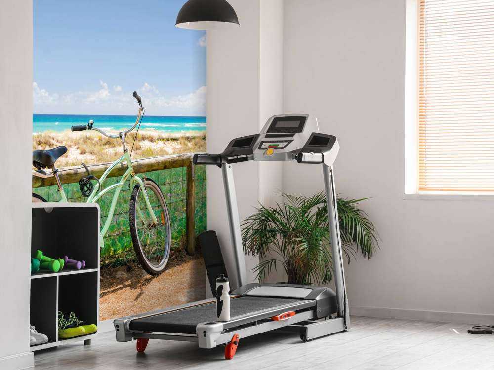 Fiets bij het strand