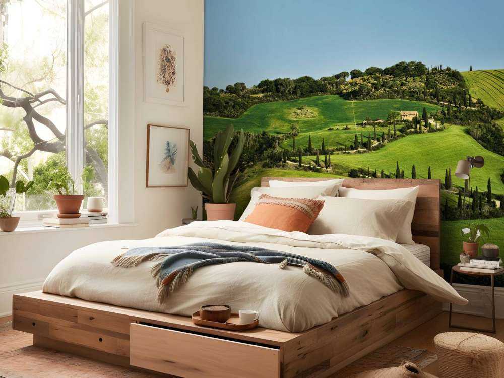 Panorama van Toscane