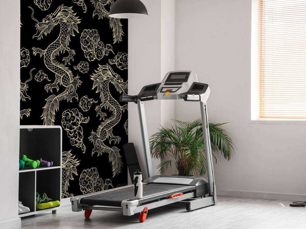 Donkere draken patroon