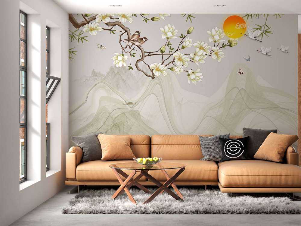Landschap illustratie