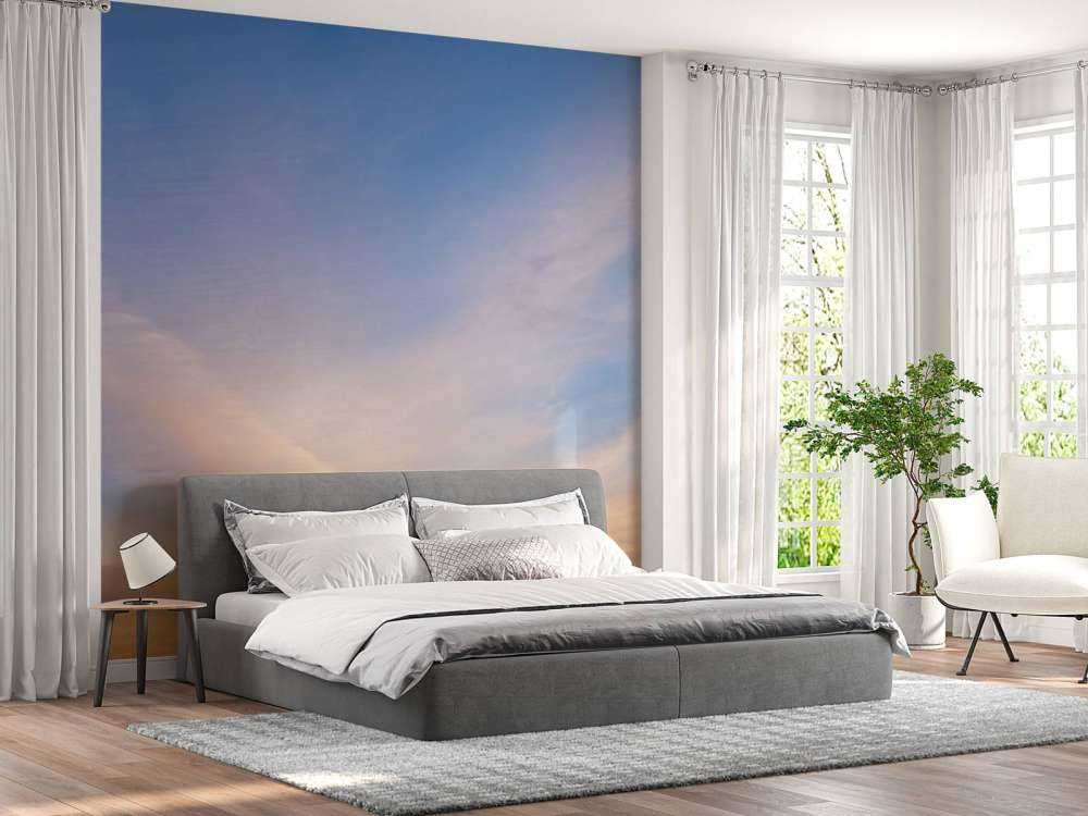 Mooi gekleurde lucht