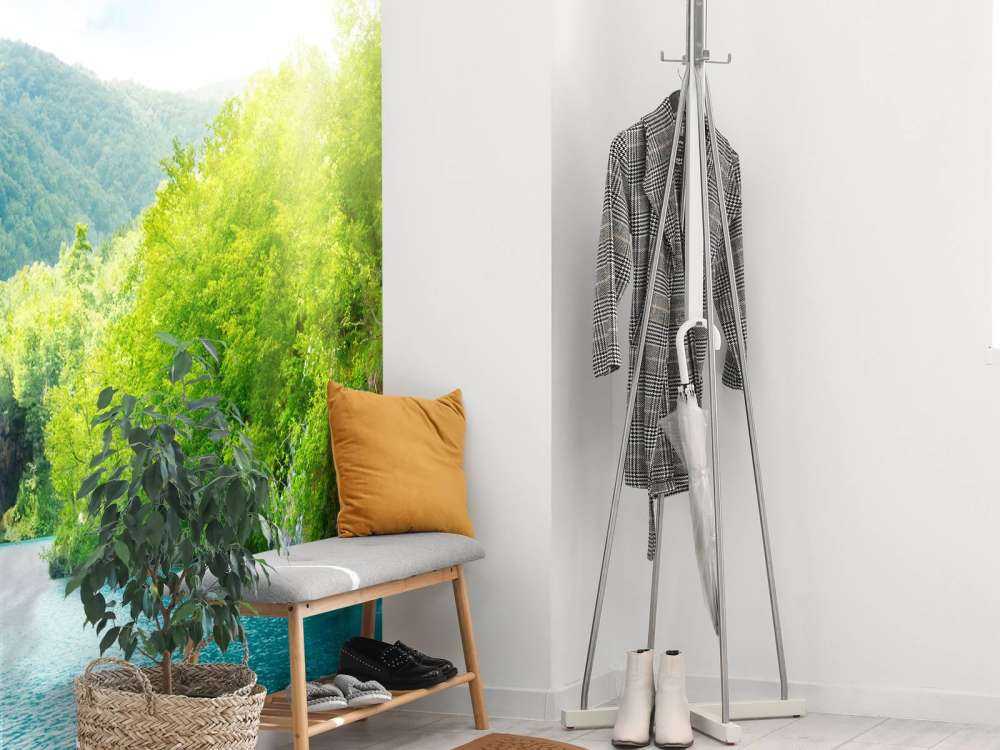 Waterval tussen de bergen