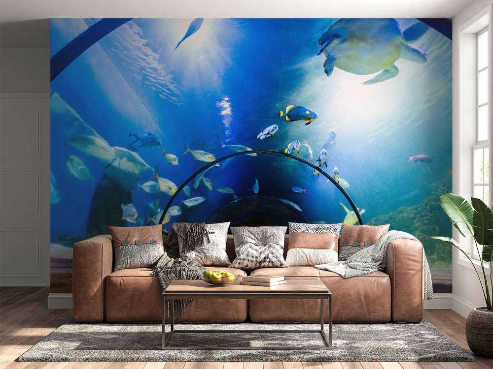 Bijzondere onderwater tunnel