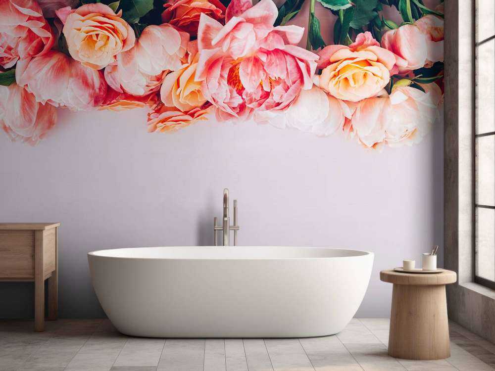 Rozen in verschillende roze tinten