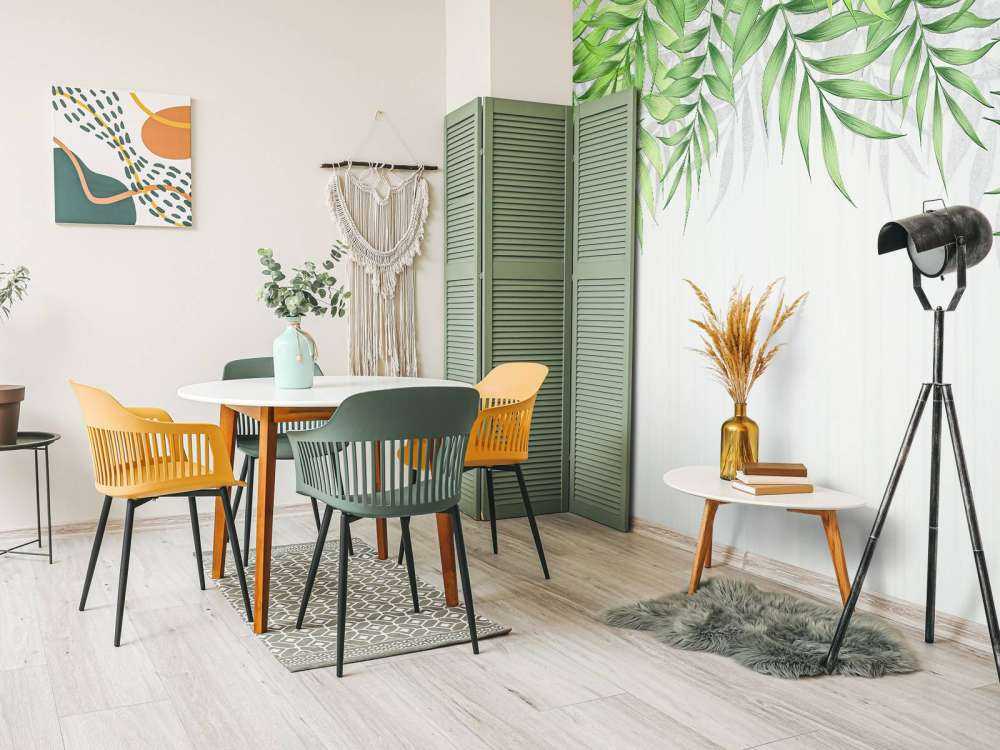 Tropische bladeren tekstuur