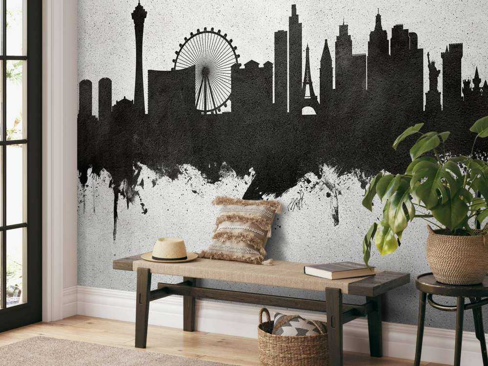 Waterverf skyline, Las Vegas