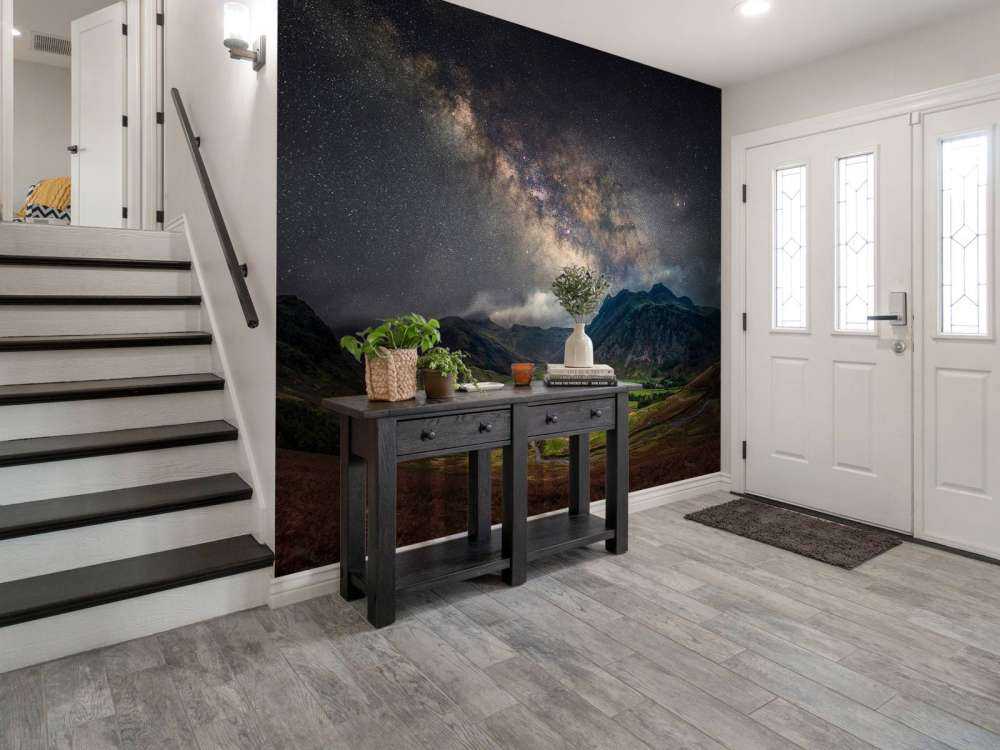 The Milky Way above Mickleden Valley, Lake District