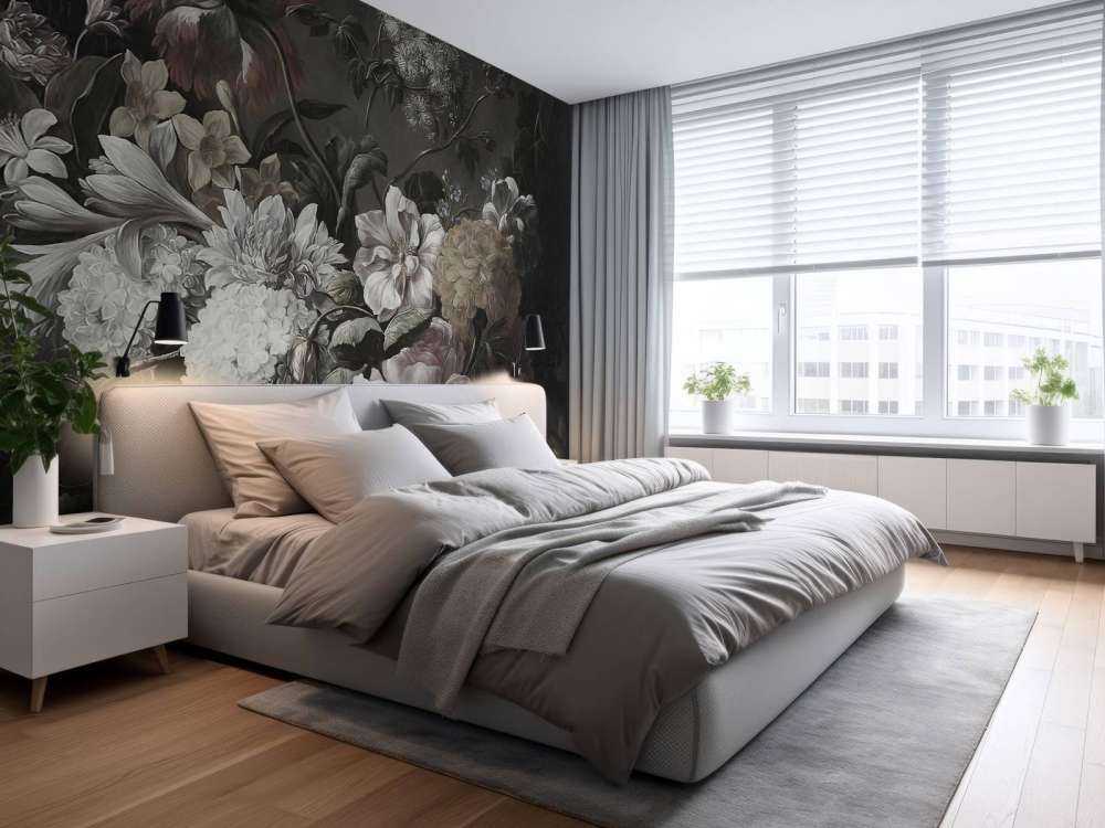 Bouquet with Poppies and Crocus