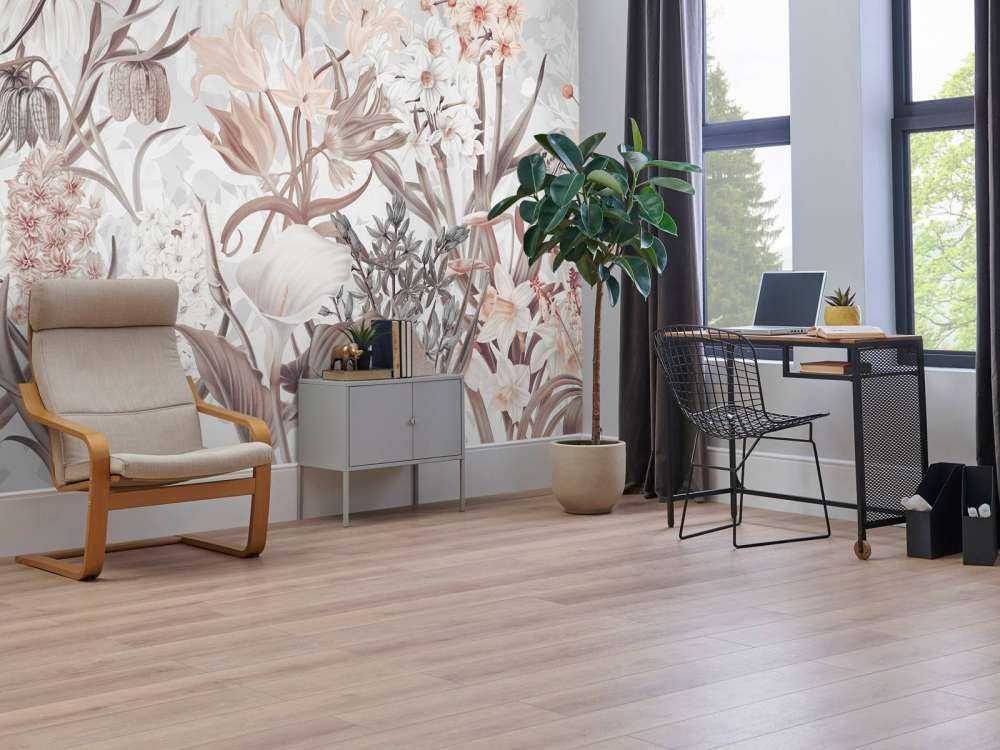 Spring Flowers - Ethereal Gray