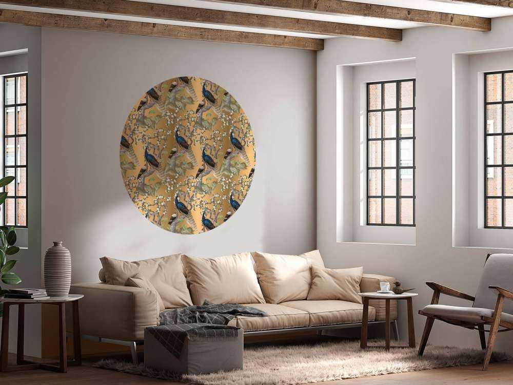 Pauwengefluister in Oase