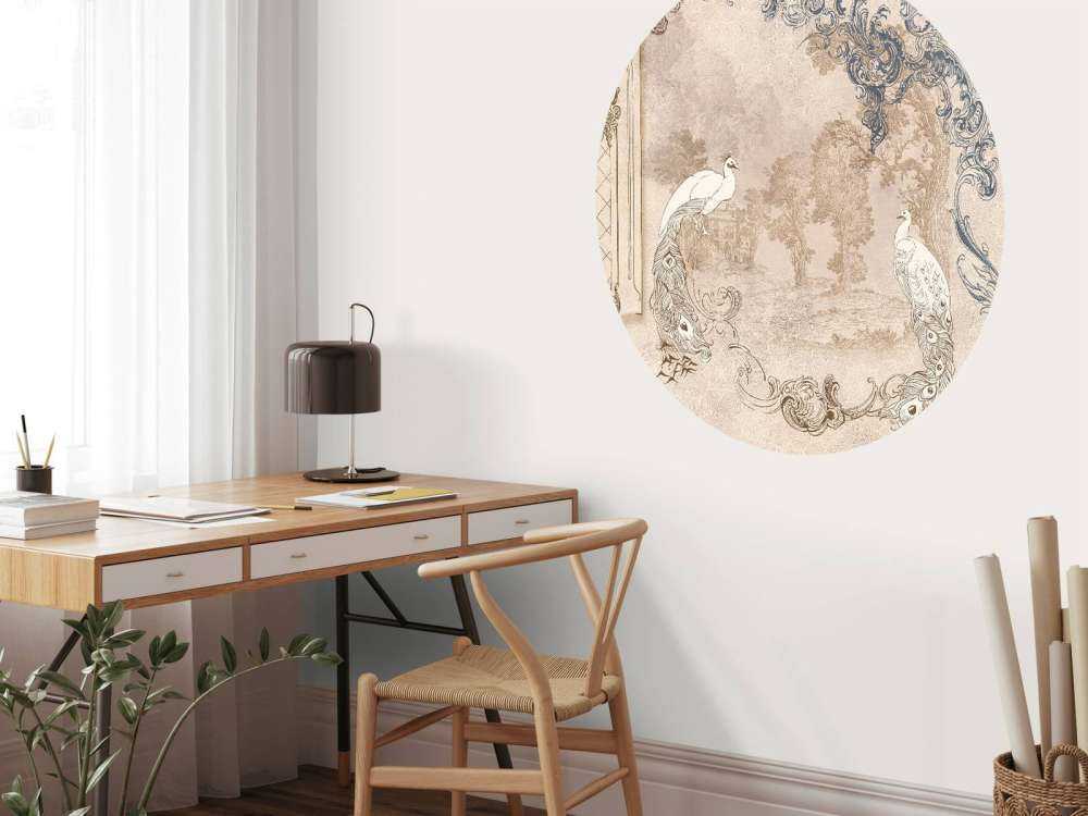 Barokke Pauwenpracht in Modern Oogpunt