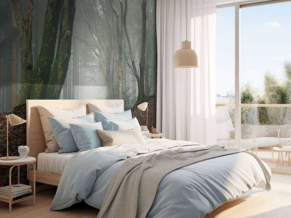 Pad door mysterieus bos