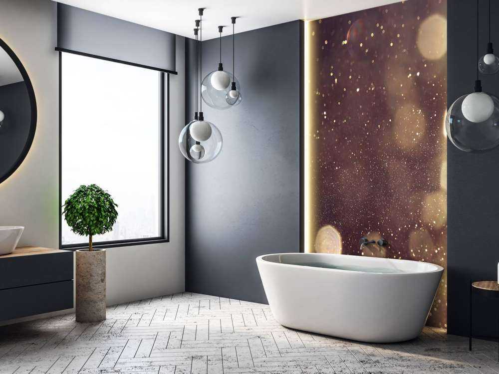 Abstracte glitter lichten