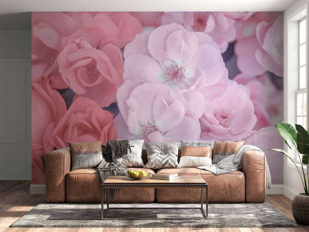 Roze klerurijke bloemen