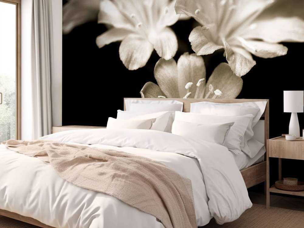 Lewisia bloesem close-up