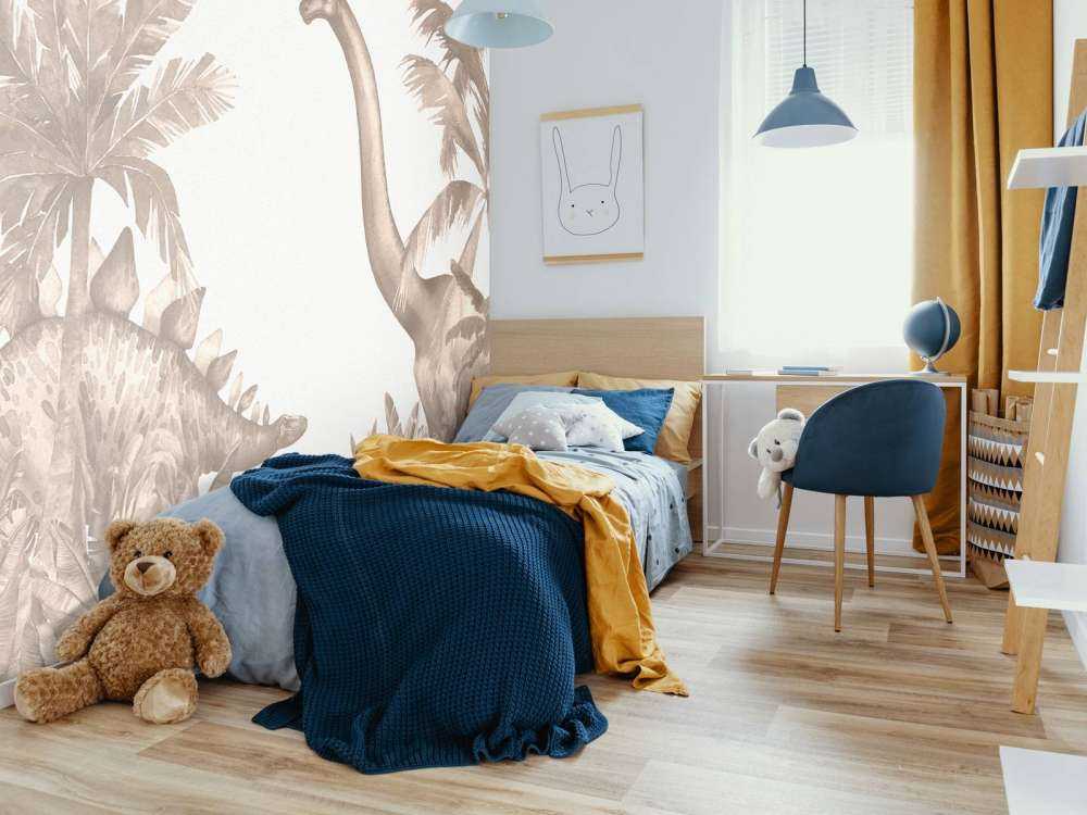 Dinosaurussen in taupe