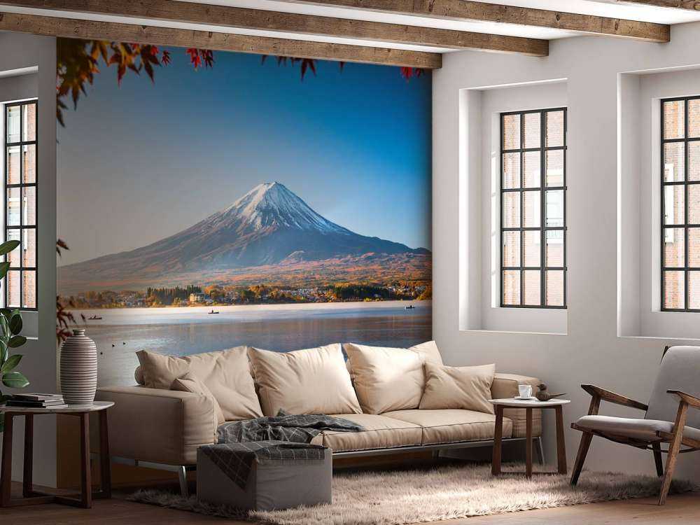 De Fuji berg in de middag