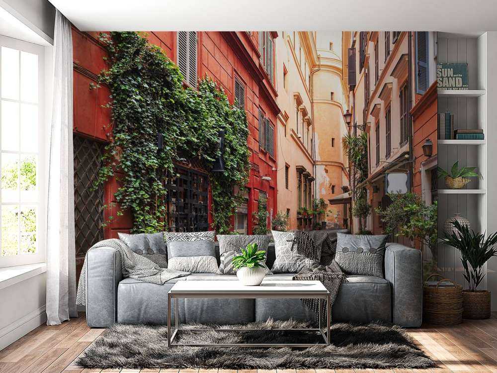 Oude middeleeuwse straat