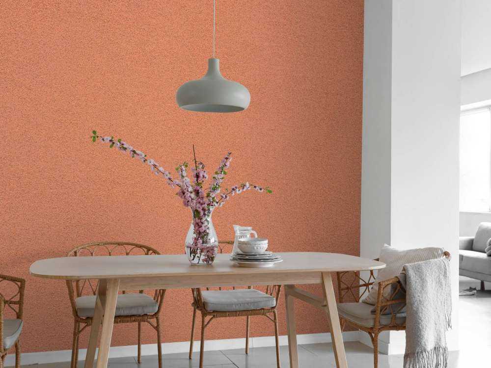 Terracotta beton met lichte structuur