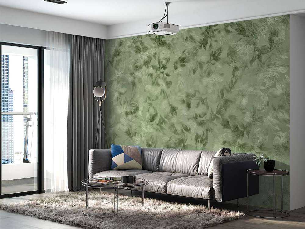 Groene bloemen structuur