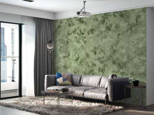 Groene bloemen structuur