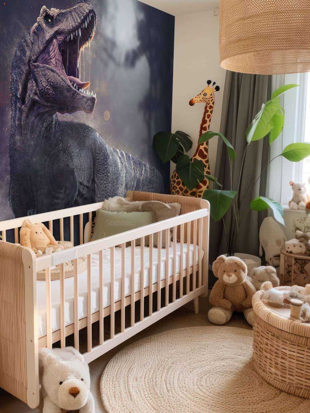 Tyrannosaurus Rex tijdens de nacht