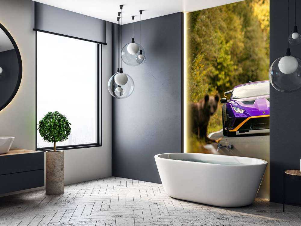 Lamborghini vs. wildernis