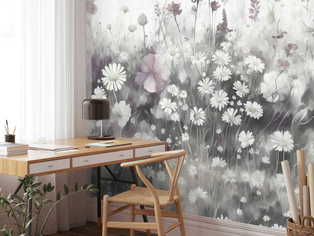Lush Greenery of Summer Charcoal