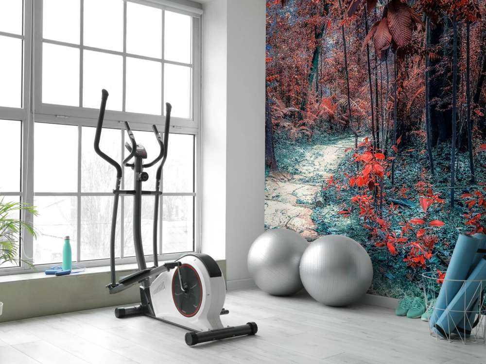 Dieprood pad door droomwoud