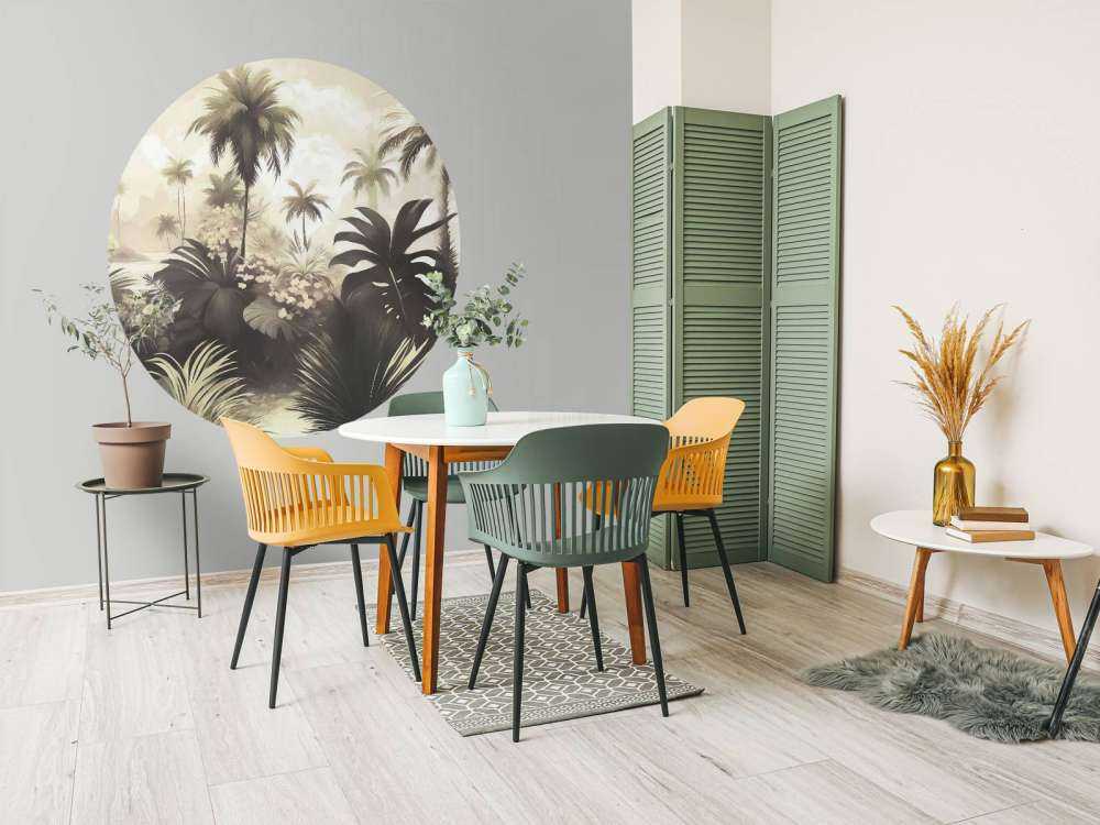 Breath of the tropics Dark Green