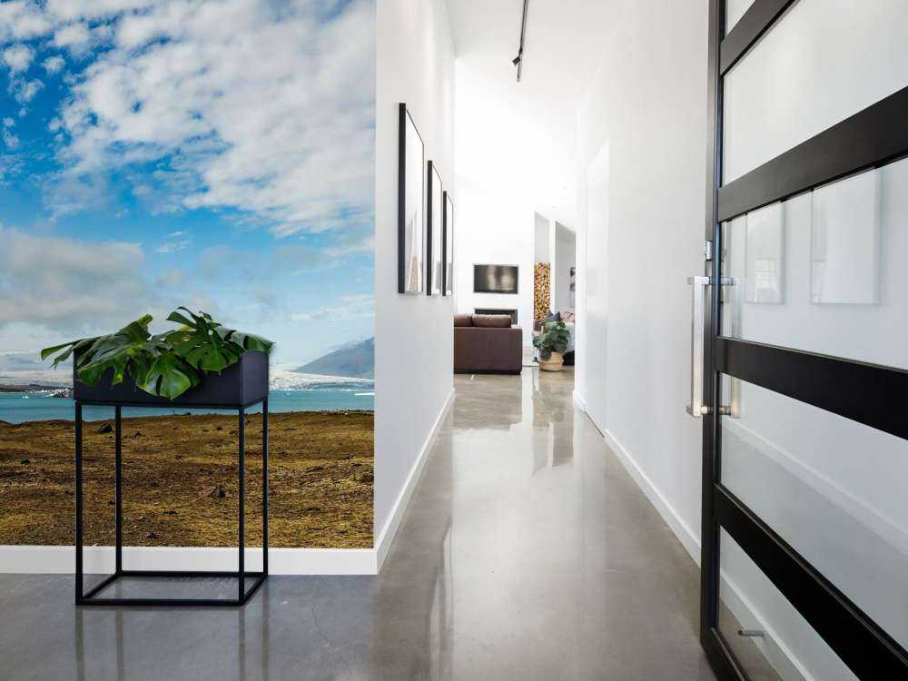 Panorama van Jökulsárlón