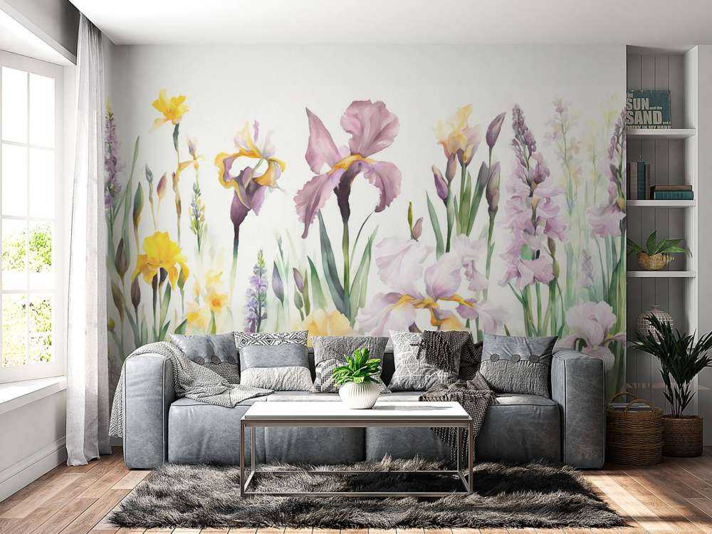 Happy Spring Sky Blue