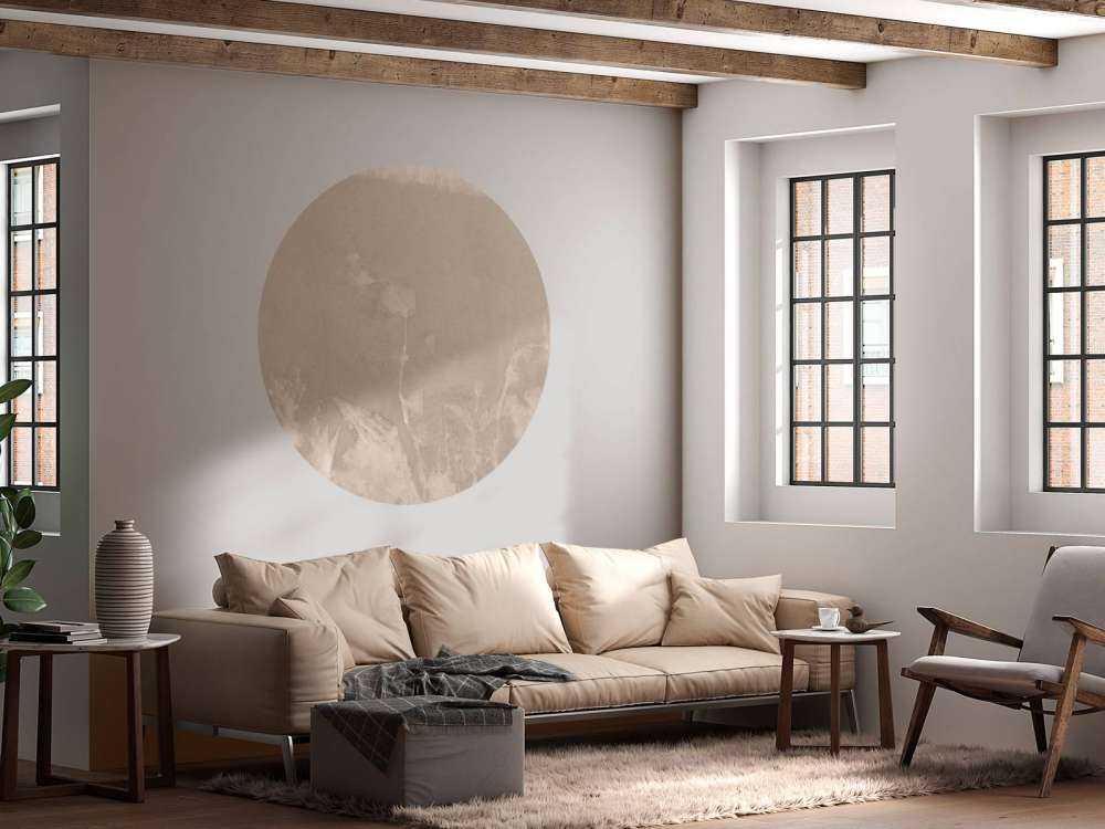 Wilde geranium en sneeuwbes - muisgrijs