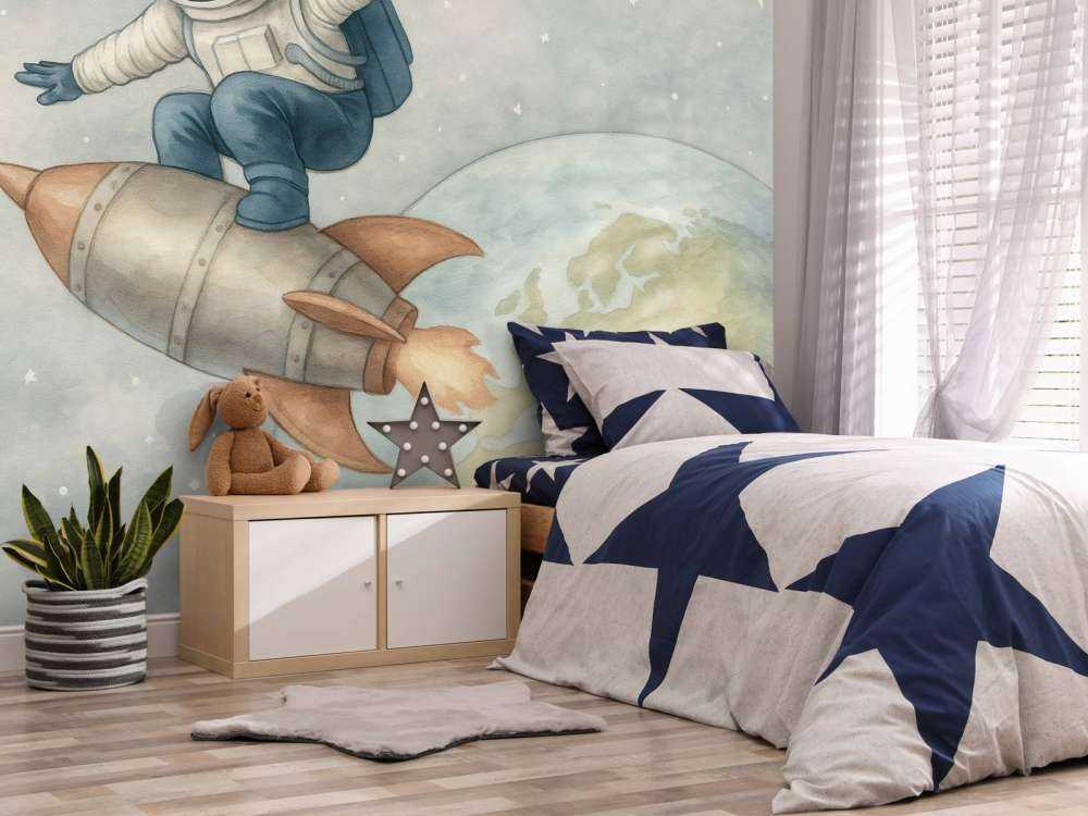 Ruimteavontuur boven de aarde