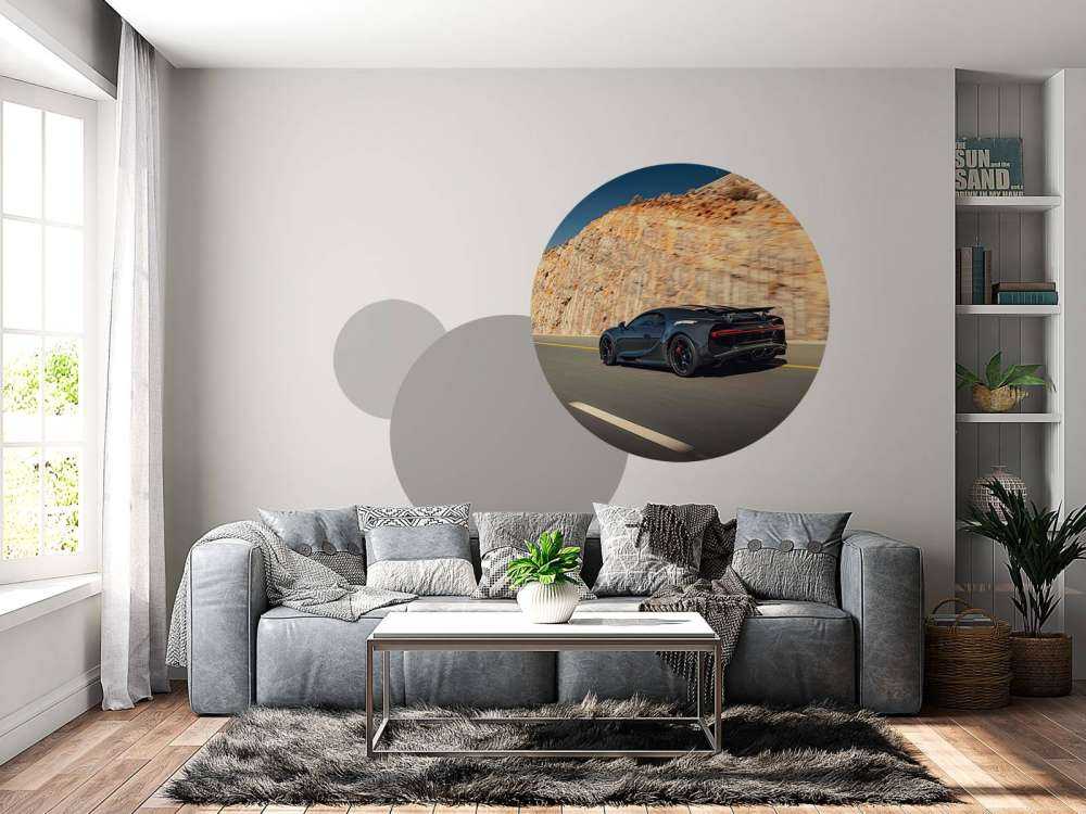 Bugatti Chiron Pur Sport in actie