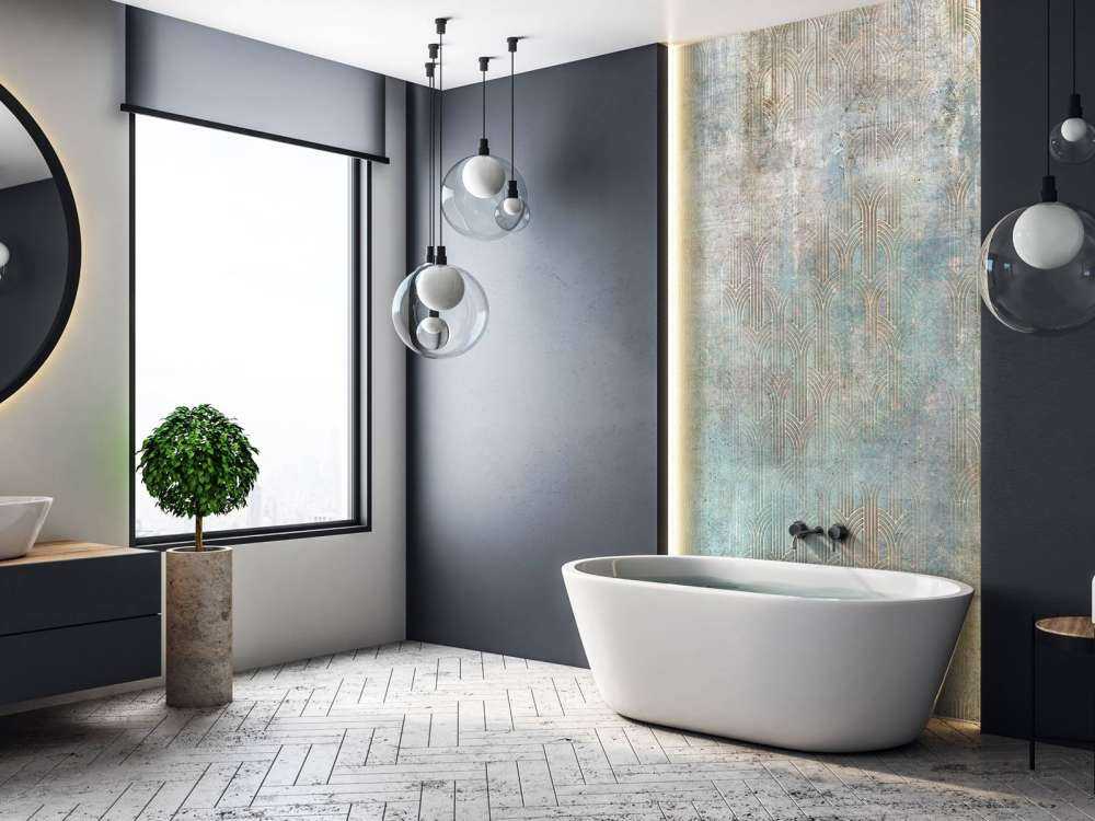 Verweerde art deco patinagloed