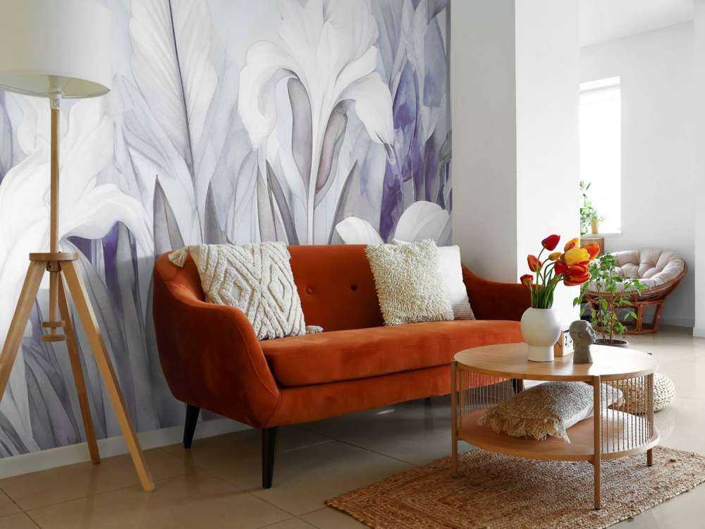 Irises at Sunrise Purple